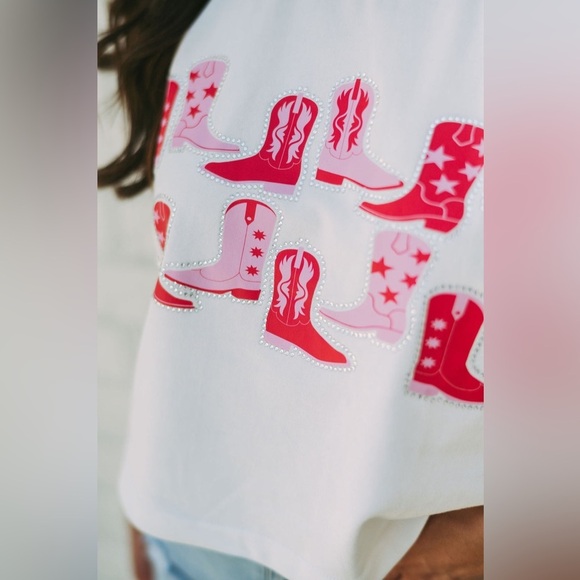 Main Strip Giddy Up Top with Fringe Size L NWT - Picture 5 of 9